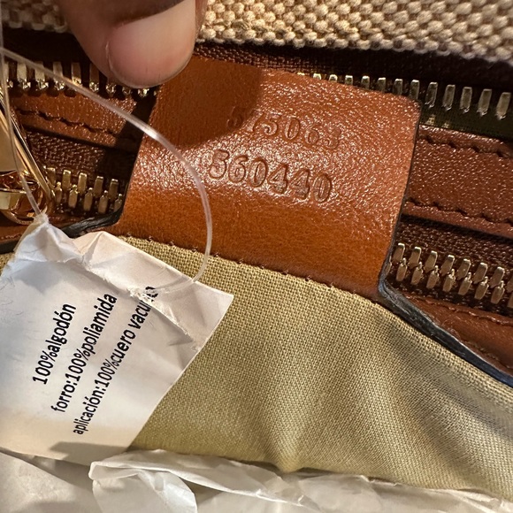 RARE⭐️Authentic Gucci vintage square canvas Backpack - Picture 7 of 8